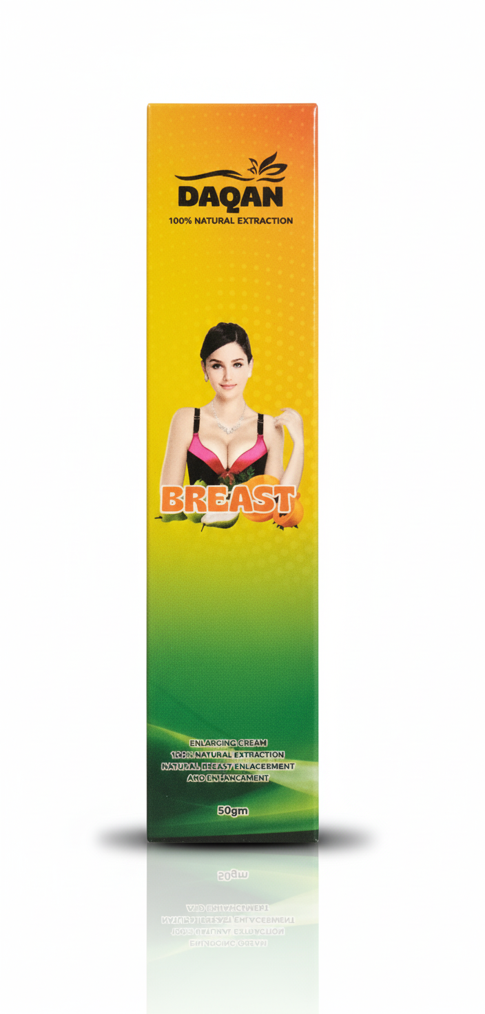 DAQAN Natural Breast Firming & Lifting Cream – Herbal Body Shaping Cream for Women (100% Natural Extracts)